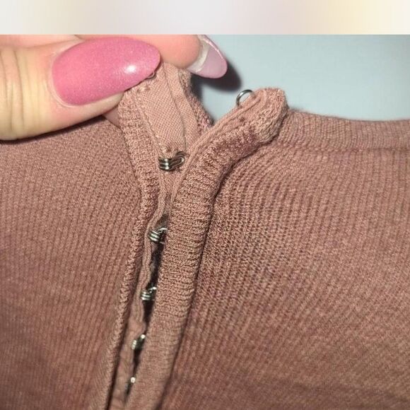 Halogen pink Cropped Cardigan - Picture 7 of 7